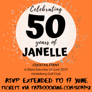 50 Years Celebration RSVP Date Extended! Get your Tickets Now!